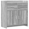 vidaXL Serv&iacute;rovacia skriňa Siv&yacute; Sonoma 75 x 36 x 80 cm