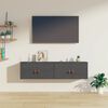 vidaXL N&aacute;stenn&eacute; skrinky 2 ks siv&eacute; 60x30x30 cm mas&iacute;vna borovica