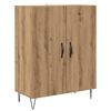 vidaXL Highboard Remeseln&yacute; dub 69,5 x 34 x 180 cm Kompozitn&eacute; drevo