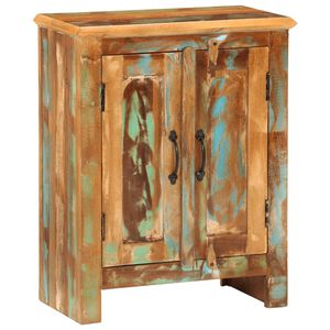 vidaXL Komoda s 2 dvierkami 55x30x70 cm mas&iacute;vne recyklovan&eacute; drevo
