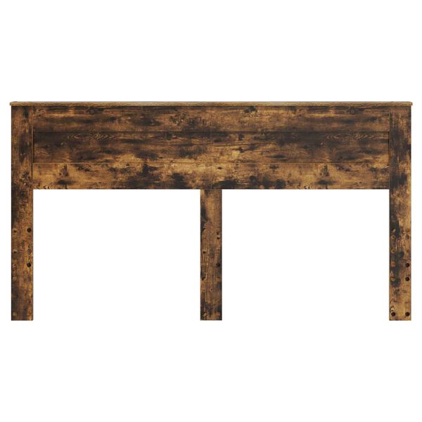 vidaXL Zadn&eacute; čelo Dymov&aacute; dub 200 cm Kompozitn&eacute; drevo