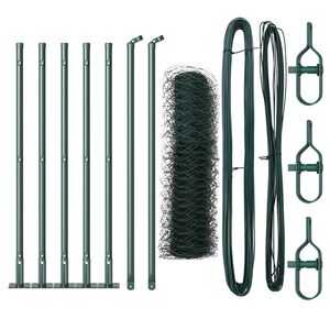 vidaXL Stĺp na plot. Zelen&aacute;