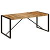 vidaXL Jed&aacute;lensk&yacute; st&ocirc;l z mangovn&iacute;kov&eacute;ho dreva 180x90x75 cm