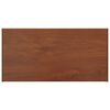 vidaXL Parapetn&eacute; dosky Hned&eacute; drevo 80 x 40 x 4,5 cm PVC