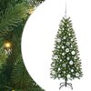 vidaXL Umel&yacute; vianočn&yacute; stromček Zelen&aacute; 120 cm PE a PVC