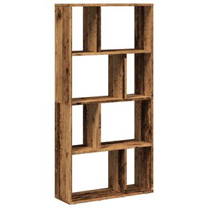 vidaXL Knižnica star&eacute; drevo 60x20x120,5 cm kompozitn&eacute; drevo