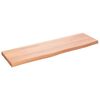 vidaXL K&uacute;peľňov&aacute; doska bledohned&aacute; 100x30x(2-4) cm o&scaron;etren&yacute; mas&iacute;v