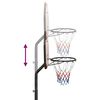 vidaXL Basketbalov&yacute; stojan čierny 237-307 cm polyet&eacute;n