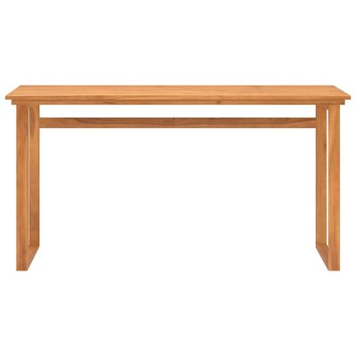 vidaXL Písací stôl 140x45x75 cm masívne teakové drevo