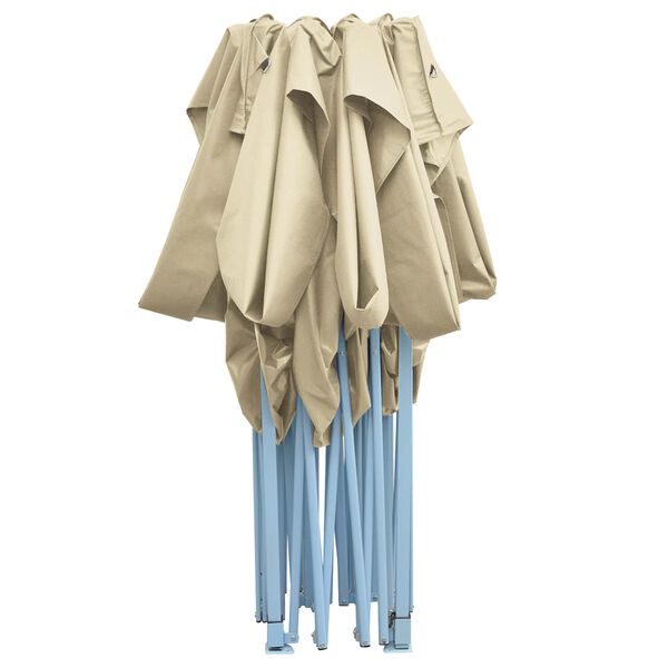 vidaXL Skladac&iacute; z&aacute;hradn&yacute; stan 3x4,5 m, kr&eacute;movo biely