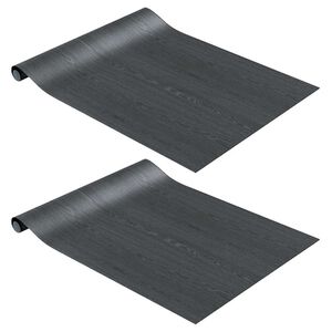 vidaXL Samolepiace tapety na n&aacute;bytok 2 ks, pr&iacute;rodn&eacute; 500x90 cm, PVC