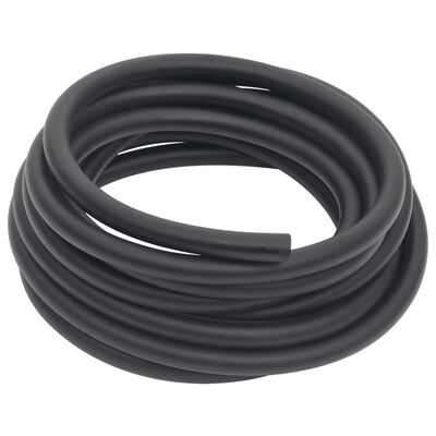 vidaXL Hybridná vzduchová hadica, čierna 0,6" 5 m, guma a PVC