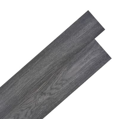 vidaXL Samolepiace podlahové dosky z PVC 5,02 m², 2 mm, čierna a biela