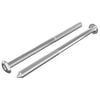 vidaXL N&aacute;bytkov&eacute; skrutky 2 ks Strieborn&aacute; M6 x 100 mm Oceľ