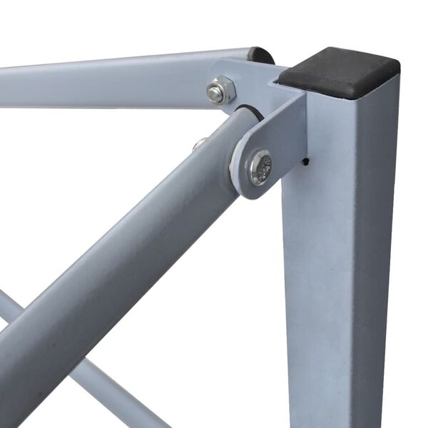 vidaXL Modrý skladací párty stan 3 x 3 m