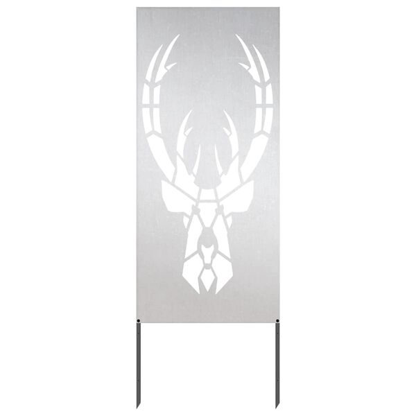 vidaXL Záhradná clona na súkromie Strieborná 50 x 140 cm