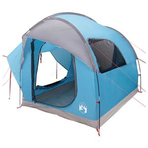 vidaXL Auto Stan so strechou Modr&aacute; 239 x 210 x 210 cm Polyester a oceľ