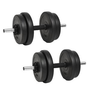 vidaXL Činka so z&aacute;važiami 40 kg