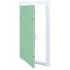 vidaXL Access Panel Zelen&aacute; a strieborn&aacute; 30 x 45 cm