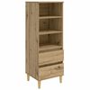 vidaXL Highboard Dub artisan 40 x 36 x 110 cm Kompozitn&eacute; drevo