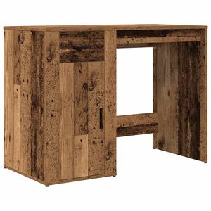vidaXL P&iacute;sac&iacute; st&ocirc;l, star&eacute; drevo 100x49x75 cm, kompozitn&eacute; drevo