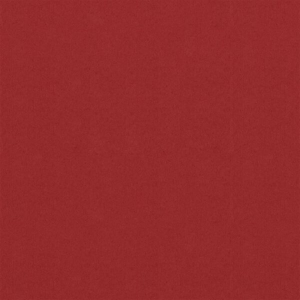 vidaXL Balkónová markíza, červená 75x500 cm, oxfordská látka