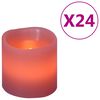 vidaXL Elektrick&eacute; LED sviečky 24 ks, tepl&aacute; biela