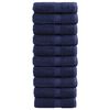 vidaXL Pr&eacute;miov&eacute; uter&aacute;ky pre host&iacute; SOLUND 10 ks, tmavomodr&eacute; 30x50 cm, 600 g/m&sup2;
