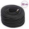 vidaXL Hybridn&aacute; vzduchov&aacute; hadica, čierna 0,6" 20 m, guma a PVC