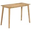 vidaXL Jed&aacute;lensk&yacute; st&ocirc;l 112x52x76 cm mas&iacute;vne mangovn&iacute;kov&eacute; drevo