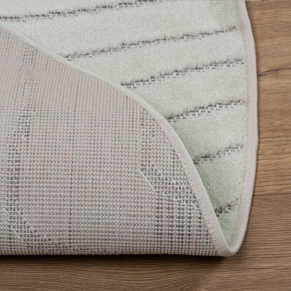 vidaXL Kusov&eacute; koberce Okr&uacute;hly PALMERAS Zelen&aacute; &Oslash; 120 CM Polyester