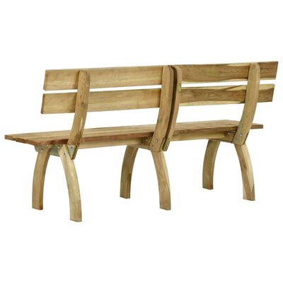 vidaXL Záhradná lavička 160 cm impregnované borovicové drevo