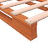 vidaXL Paletov&aacute; posteľ voskovo hned&aacute; 90x200 cm borovicov&yacute; mas&iacute;v