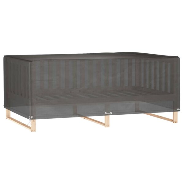 vidaXL Obal na záhradný nábytok 12 očiek 227x152x65 cm obdĺžnikový
