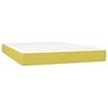 vidaXL Boxspring posteľ s matracom zelen&aacute; 140x190 cm l&aacute;tka