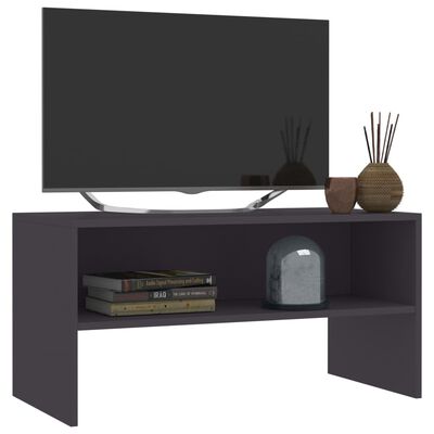 vidaXL TV skrinka sivá 80x40x40 cm drevotrieska