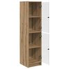 vidaXL Highboard Remeseln&yacute; dub 35 x 37 x 142 cm Kompozitn&eacute; drevo