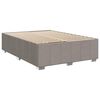 vidaXL Boxspring posteľ s matracom sivohned&yacute; 140x190 cm l&aacute;tka