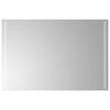 vidaXL LED k&uacute;peľňov&eacute; zrkadlo 60x90 cm