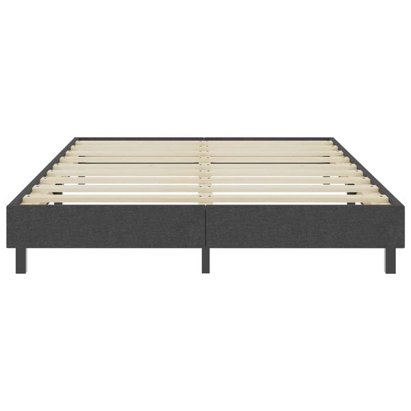 vidaXL R&aacute;m na boxspring posteľ, siv&yacute;, l&aacute;tka 180x200 cm