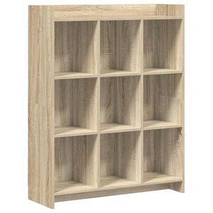 vidaXL Knižnica Dub sonoma 87,5 x 30 x 111 cm Kompozitn&eacute; drevo