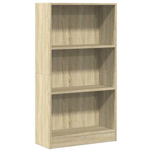 vidaXL Knižnica dub sonoma 60x24x109 cm kompozitn&eacute; drevo