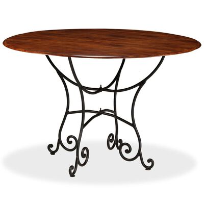 vidaXL Jedálenský stôl, akáciový masív s medovým náterom 120x76 cm
