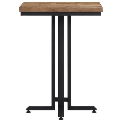 vidaXL Jedálenský stôl 55x55x76 cm recyklovaný tíkový masív