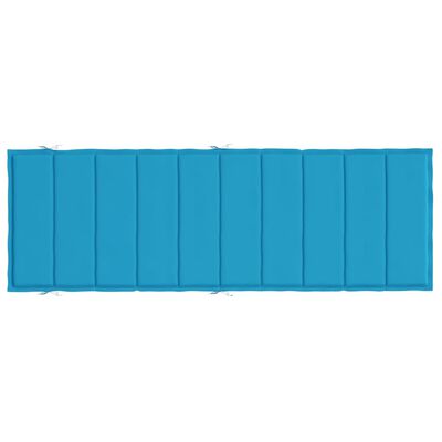 vidaXL Podložka na ležadlo, modrá 186x58x3 cm, oxfordská látka