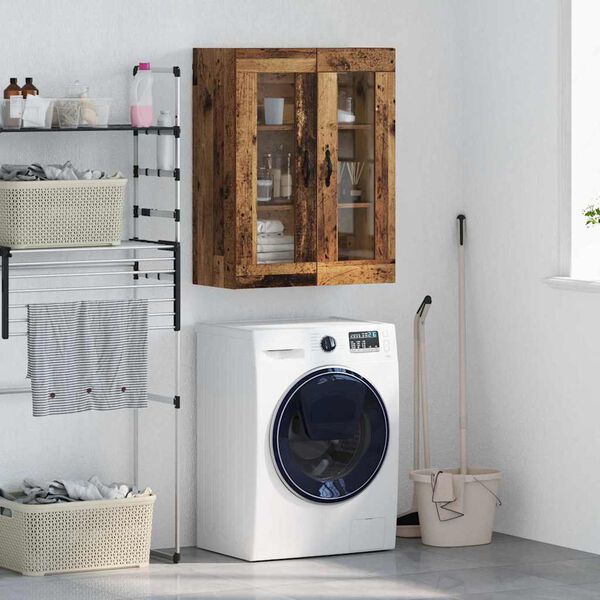 vidaXL N&aacute;stenn&aacute; skrinka Star&eacute; drevo 69,5 x 34 x 90 cm