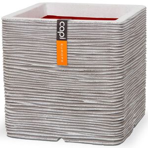 Capi Kvetin&aacute;č Nature Rib slonovinov&yacute; 30x30 cm &scaron;tvorcov&yacute; KOFI902