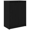 vidaXL Komoda dub čierny 57x34x76 cm kompozitn&eacute; drevo