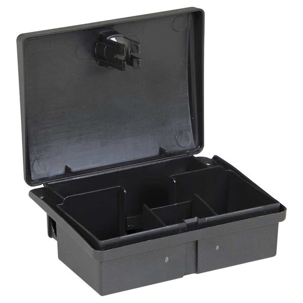 vidaXL Pasce na my&scaron;i 20 ks čierna 13x10x4 cm