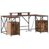 vidaXL St&ocirc;l Dymov&aacute; dub Kompozitn&eacute; drevo 182 x 101 x 87,5 cm